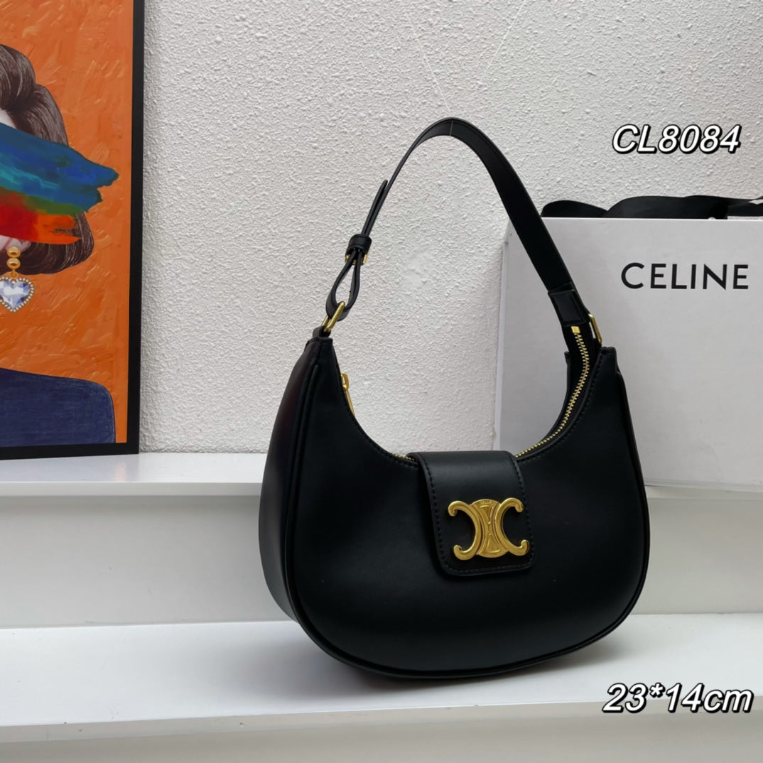 23 CALFSKIN BAG BLACK by Luxe Carry
