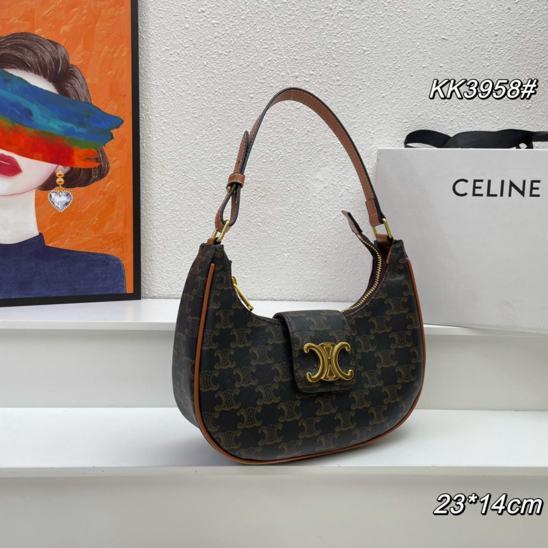 23 CALFSKIN BAG BLACK PATTERN Luxe Carry