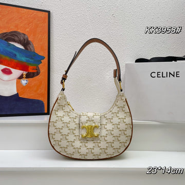 23 CALFSKIN BAG WHITE CARO by Luxe Carry