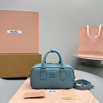 ARCADIE SMALL 22 BAG IN BLUE MINT CALFSKIN By Luxe Carry