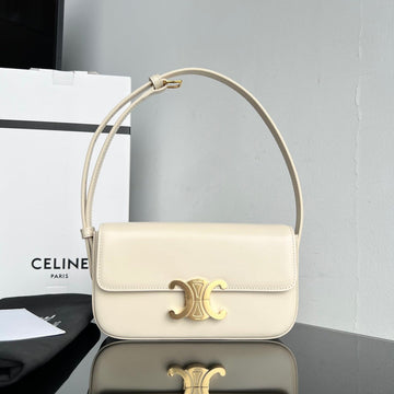 TRIOMPHE 20 WHITE CREAM CALFSKIN by Luxe Carry