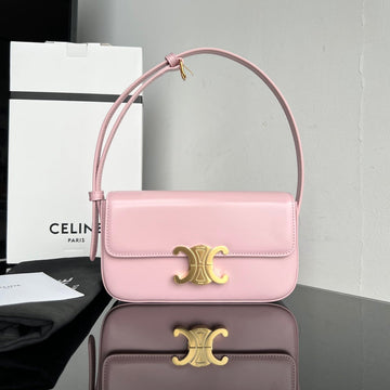 TRIOMPHE 20 PINK PASTEL CALFSKIN Luxe Carry