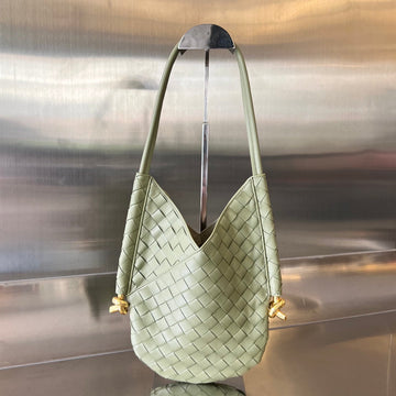 MINI SOLSTICE 30 SARDINE GREY LAMBSKIN Luxe Carry Bags