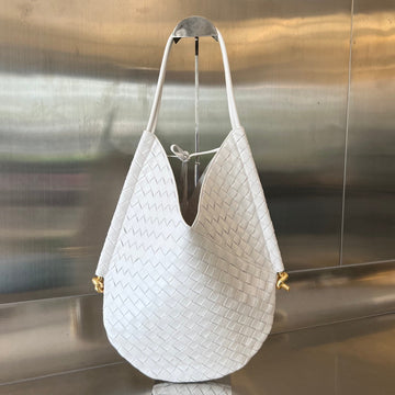 MEDIUM SOLSTICE 44 WHITE LAMBSKIN Luxe Carry
