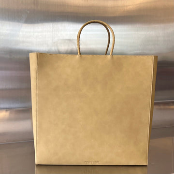 MEDIUM 32 BROWN BAG KRAFT CALFSKIN Luxe Carry Bags