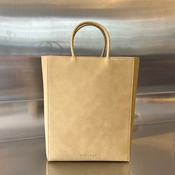 SMALL 26 BROWN BAG KRAFT CALFSKIN