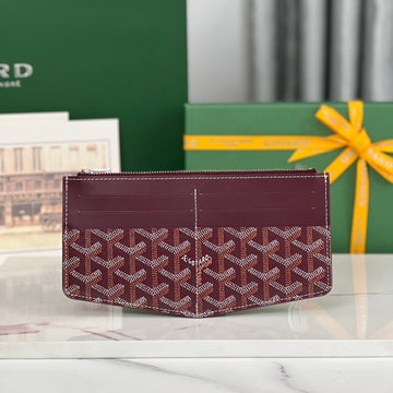 INSERT LOUISE 21 IN BURGUNDY RED GOYARDINE CANVAS Luxe Carry