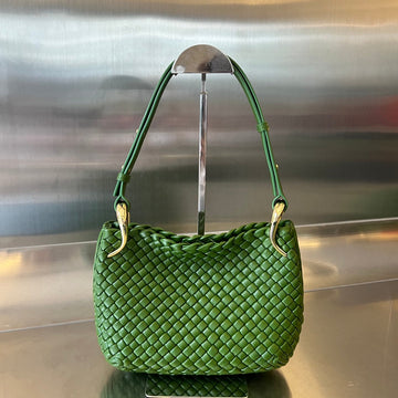 SMALL CLICKER 27 MOSS GREEN LAMBSKIN Luxe Carry Bags