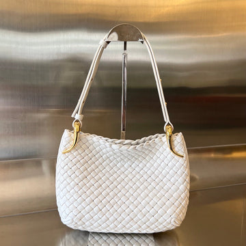 SMALL CLICKER 27 WHITE LAMBSKIN Luxe Carry