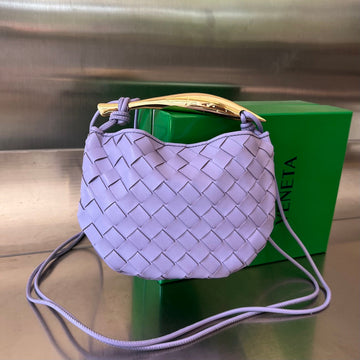 SARDINE 20 WITH CHAIN IN ORCHID PURPLE LAMBSKIN Luxe Carry