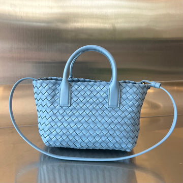 MINI CABAT 20 IN SKY BLUE LAMBSKIN Luxe Carry Bags