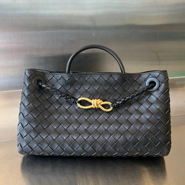 SMALL ANDIAMO 29 IN BLACK LAMBSKIN Luxe Carry