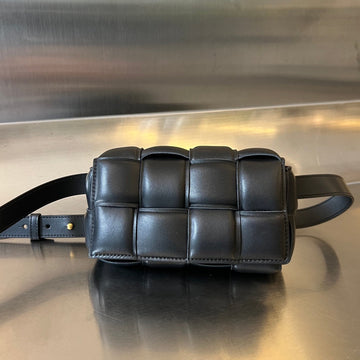 MINI CASSETTE 18 IN BLACK LAMBSKIN by Luxe Carry