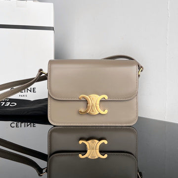 TRIOMPHE TEEN 22 PELuxe CarryLE GREY COWHIDE by Luxe Carry