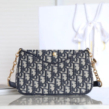 MINI 21 CHAIN HANDBAG BLACK OBLIQUE JACQUARD By Luxe Carry