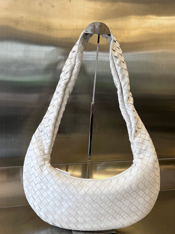 BUDDY 59 BAG IN WHITE CALFSKIN by Luxe Carry
