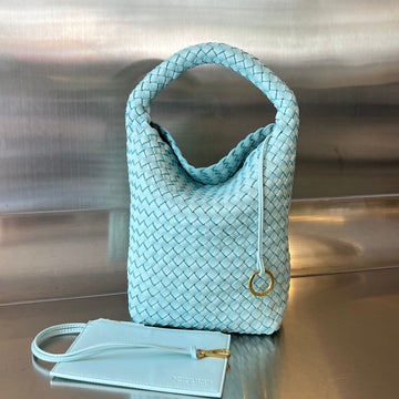 CABAT BUCKET 35 IN BLUE SKY LAMBSKIN by Luxe Carry