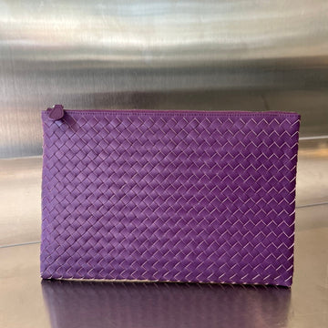 INTRECCIATO 30 IN PURPLE VIOLET LAMBSKIN by Luxe Carry