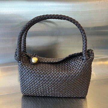 TOSCA 27 BAG IN CHOCOLATE CALFSKIN by Luxe Carry