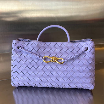 SMALL ANDIAMO 29 IN LIGHT PURPLE LAMBSKIN Luxe Carry