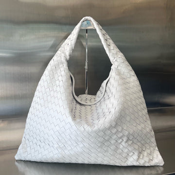 LARGE HOP 54 IN WHITE LAMBSKIN Luxe Carry Bags