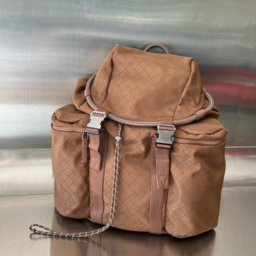 ALTO 42 BACKPACK IN RUSSET BROWN JACQUARD FABRIC Luxe Carry Bags