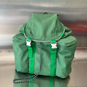ALTO 42 BACKPACK IN COOL GREEN JACQUARD FABRIC by Luxe Carry
