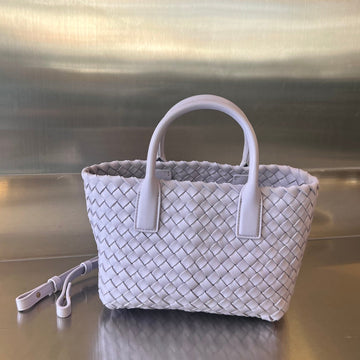 MINI CABAT 20 IN LILAC PURPLE LAMBSKIN Luxe Carry