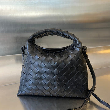 MINI HOP 25 IN BLACK CALFSKIN Luxe Carry Bags