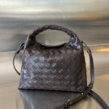 MINI HOP 25 IN HICKORY BROWN CALFSKIN by Luxe Carry