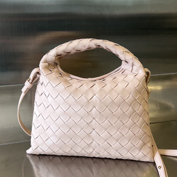 MINI HOP 25 IN SOFT PEACH CALFSKIN by Luxe Carry