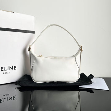 MINI SOFT 19 CALFSKIN HANDBAG WHITE Luxe Carry Bags