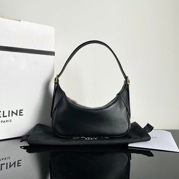 MINI SOFT 19 CALFSKIN HANDBAG BLACK Luxe Carry Bags