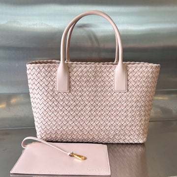 SMALL CABAT 32 IN PALE PINK LAMBSKIN Luxe Carry