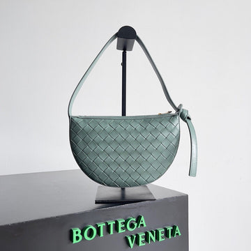 BV Mini Sunrise 23cm Mint Calfskin Ghw Luxe Carry