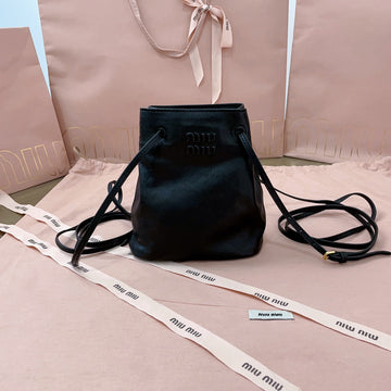 MINI BAG 17 IN BLACK SHINY CALFSKIN Luxe Carry