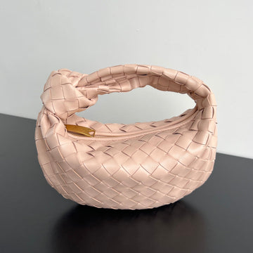 MINI JODIE 28CM IN LIGHT PINK LAMBSKIN Luxe Carry