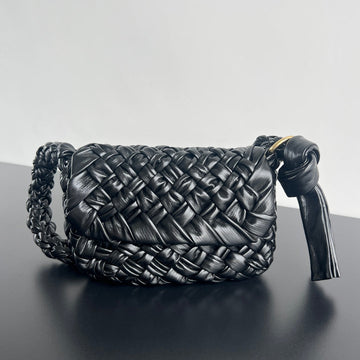 KALIMERO CITTÀ 25 IN BLACK CALFSKIN Luxe Carry