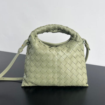 MINI HOP 25 IN TRAVERTINE CALFSKIN Luxe Carry