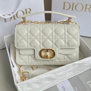 MINI JOLIE 22 BAG WHITE CALFSKIN Luxe Carry