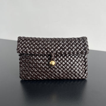 MINI COLuxe CarryLE 20 BAG IN DARK BROWN LAMBSKIN
