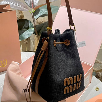 TOTE 22 BAG IN BLACK DENIM By Luxe Carry