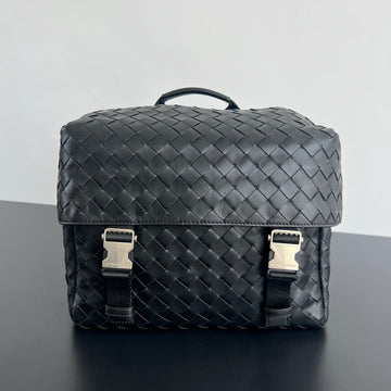 POSTINO BAG 30 IN BLACK CALFSKIN Luxe Carry Bags