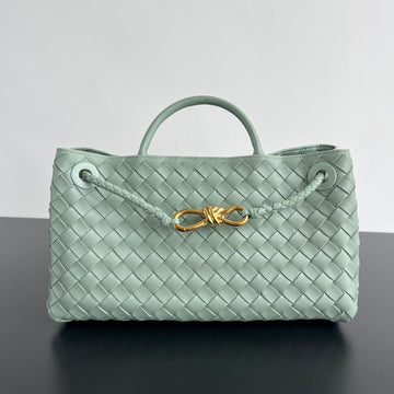 SMALL ANDIAMO 29 IN CEDALON GREEN LAMBSKIN Luxe Carry