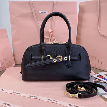 AVENTURE NAPPA BAG 33 IN BLACK LAMBSKIN GOLD HARDWARE Luxe Carry Bags