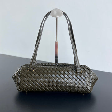 SHOULDER BAG 37 IN KELP LAMBSKIN Luxe Carry Bags