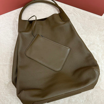 BALE HOBO EXTRA LARGE 40 BAG IN MOCHA BROWN CALFSKIN by Luxe Carry