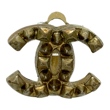 CHANEL/Earrings/GLD/STUDDED LOGO CLIP ON