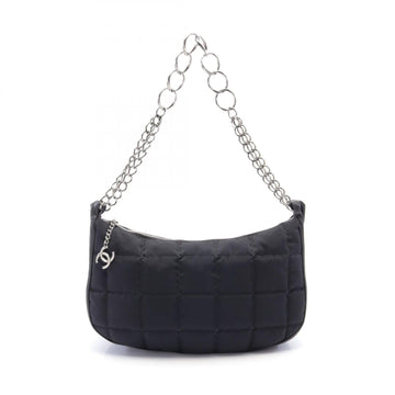 Top Quality Chanel Nylon Leather Chocolate Bar Shoulder Bag