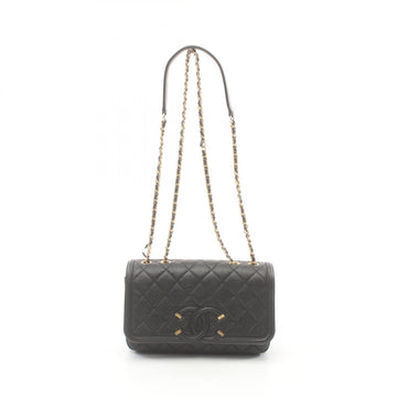 Top Quality Chanel Caviar CC Filigree Shoulder Bag A93340